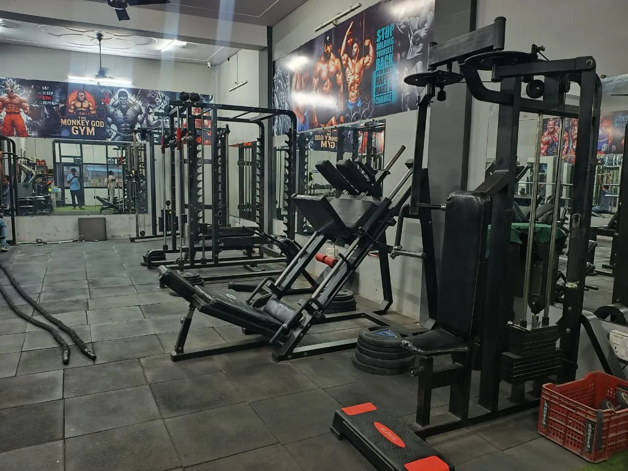 The Monkey God GYM free weights