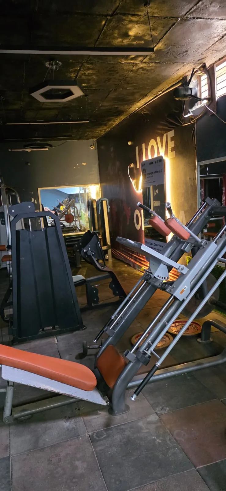 Olympia International Gym free weights