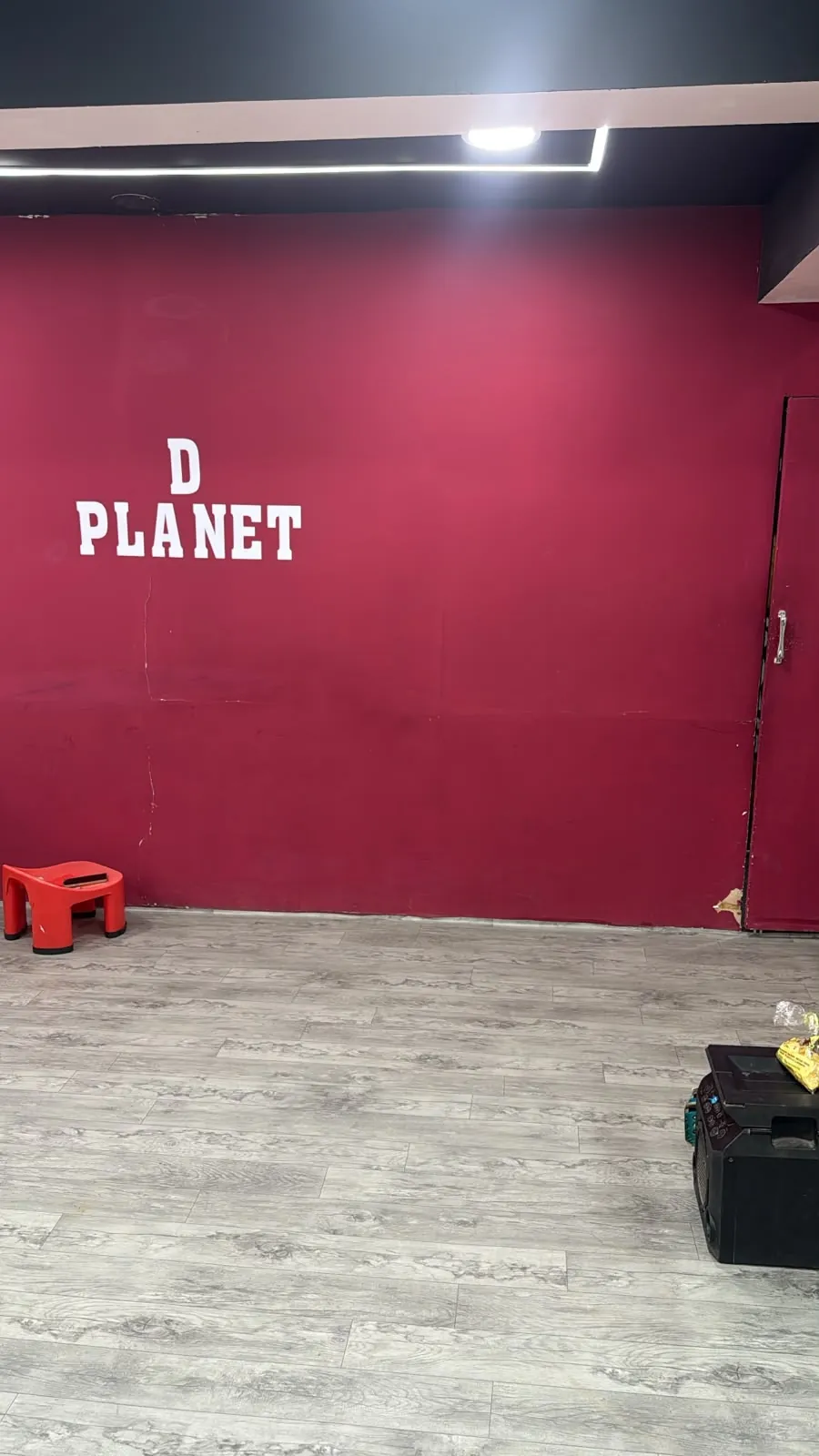 D Planet dance Fitness Events changing rooms