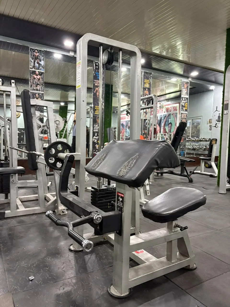 Jay Fitness Centre changing rooms