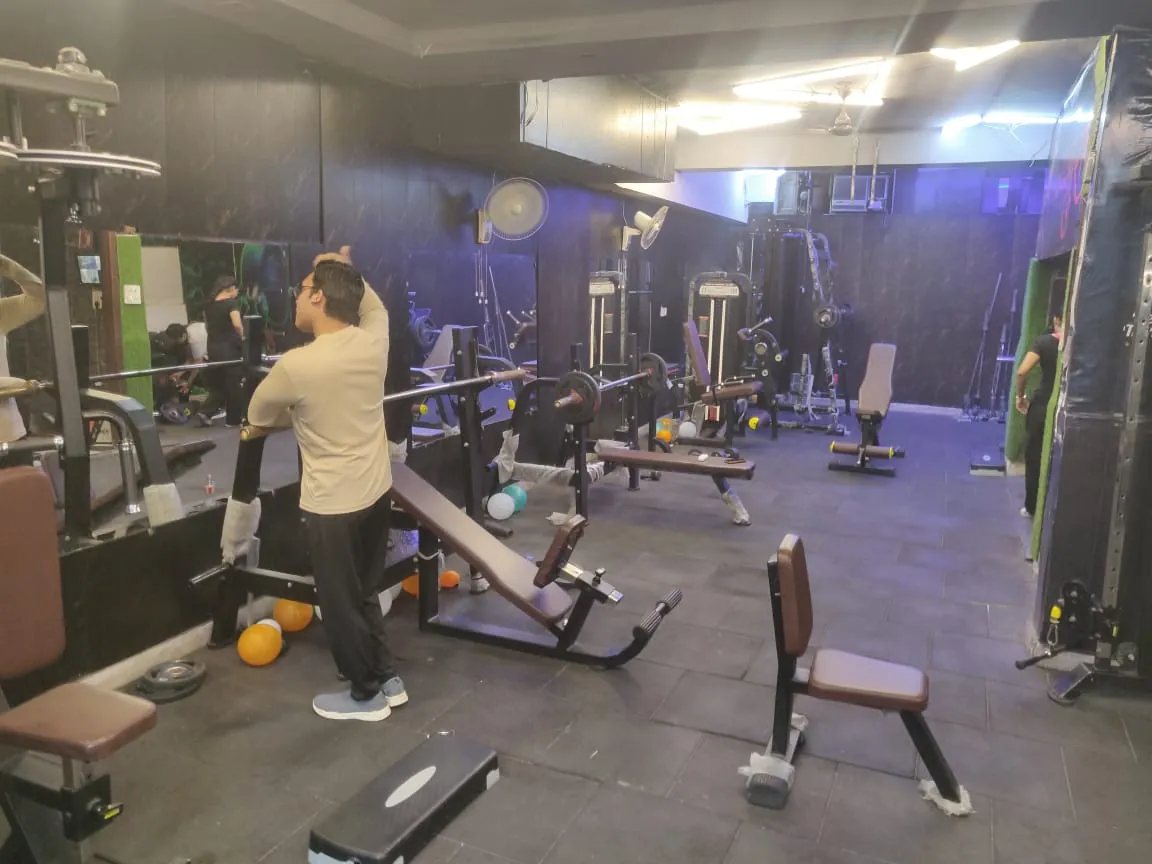 Beauty and the Beast Gym changing rooms
