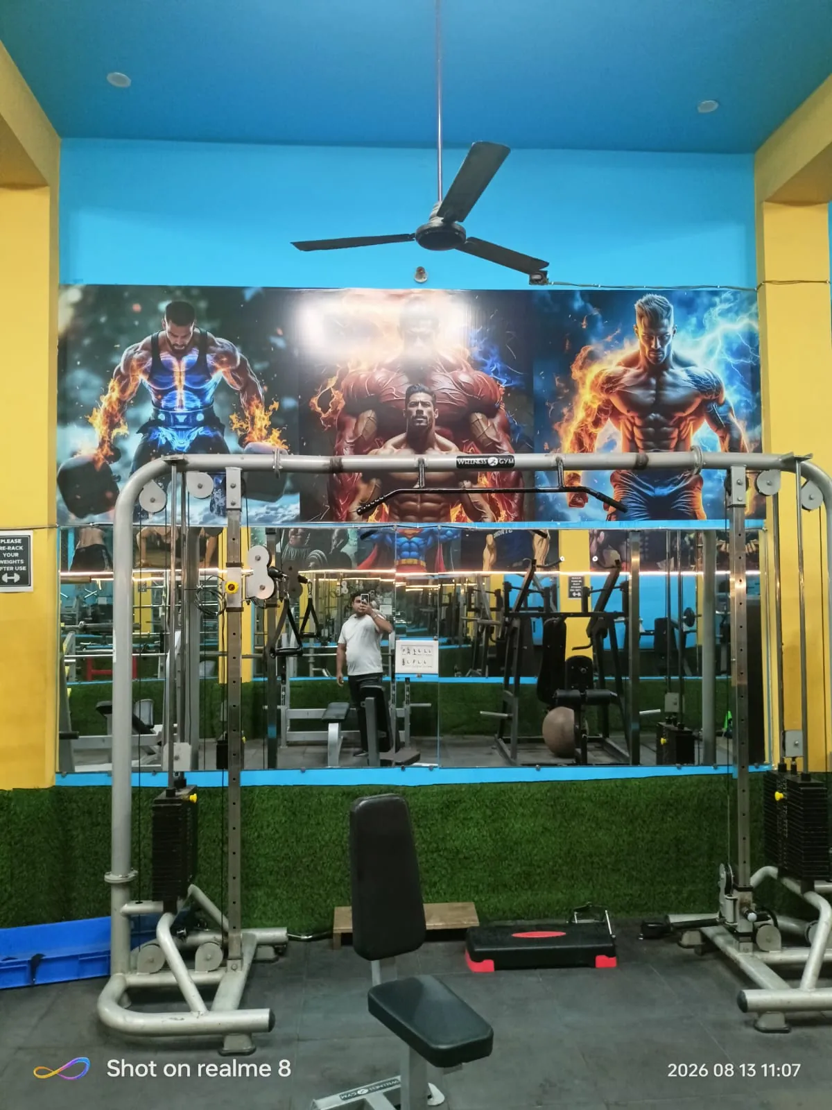 Gym Wym Fitness Club Unisex main floor
