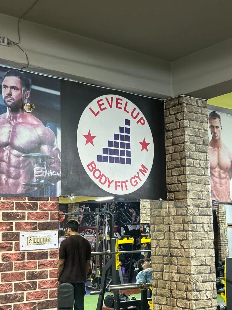 Levelup Body Fit Gym changing rooms
