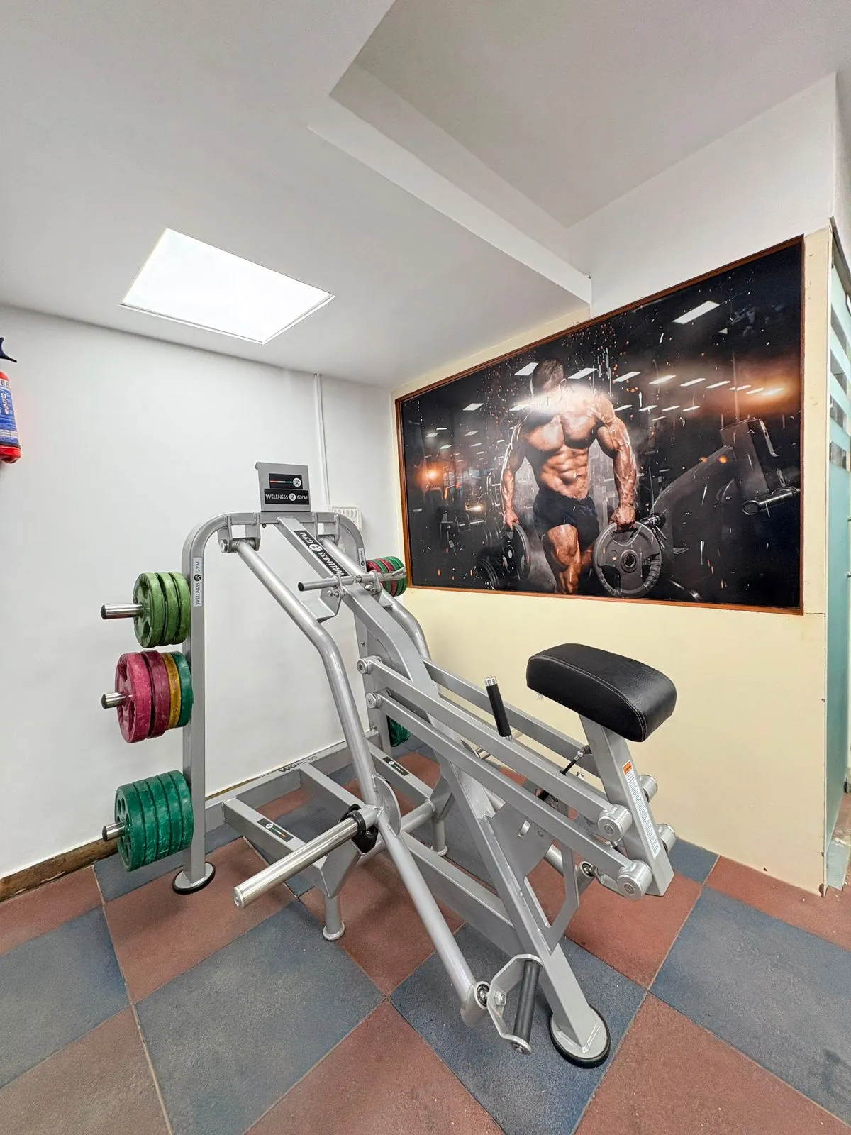 Yes Fitness gym changing rooms