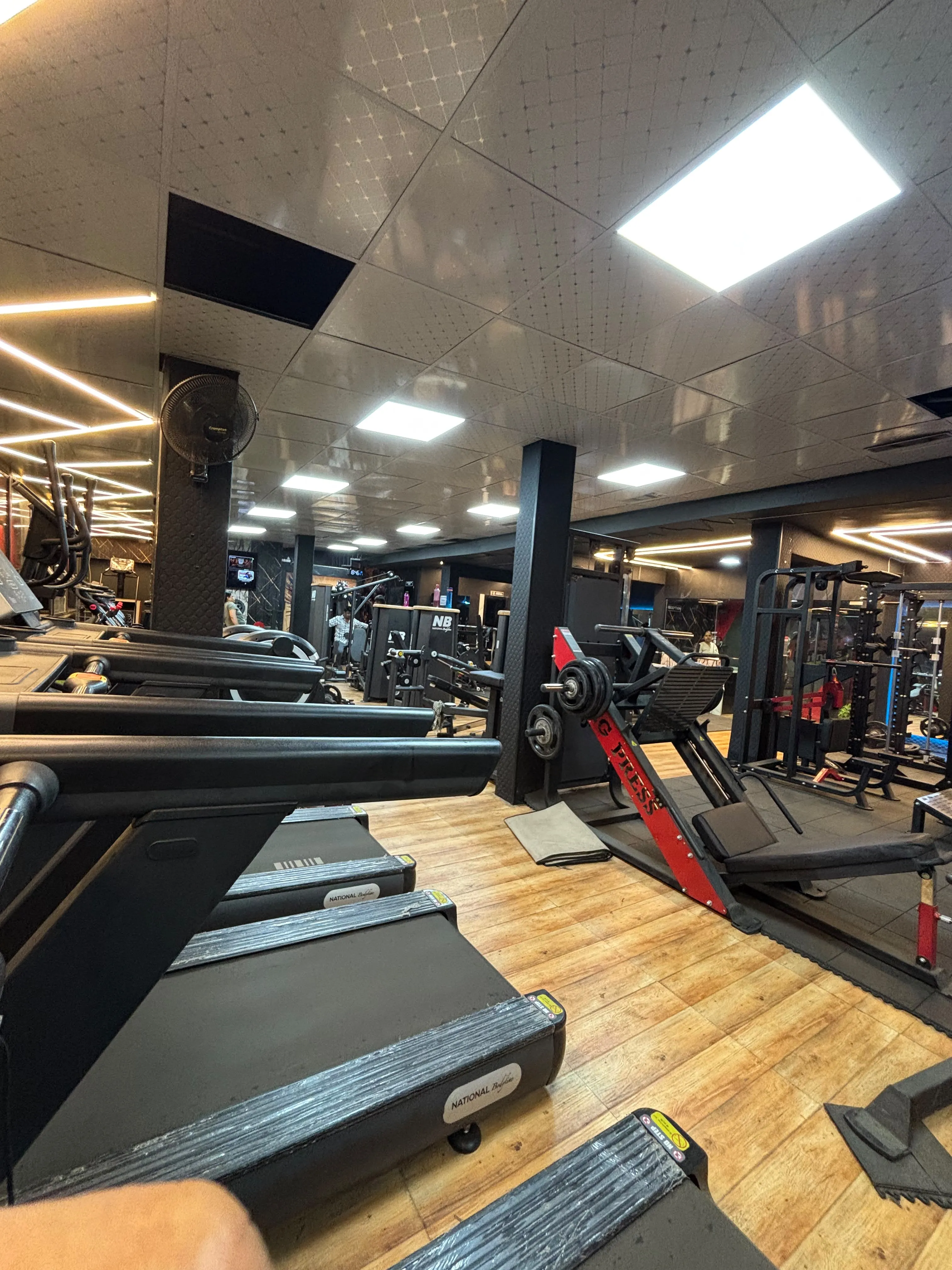 Flesh Fitness Club cardio deck