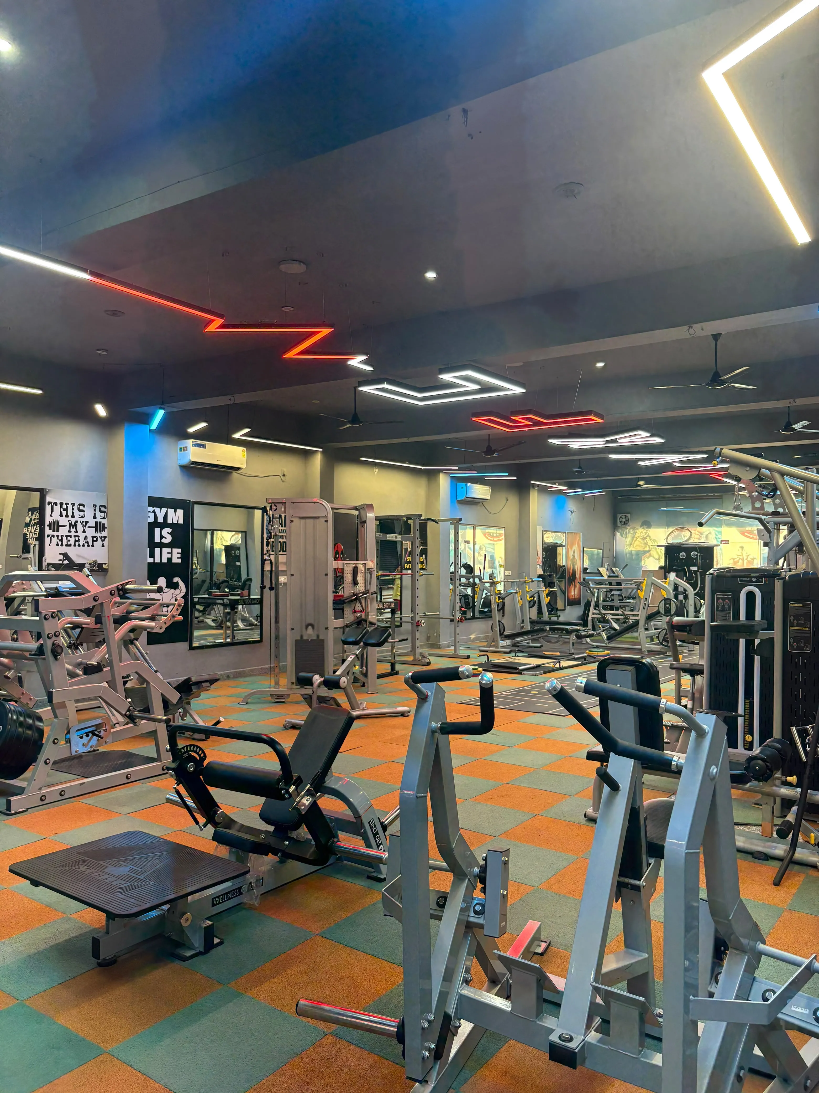 V K Fitness Club training zone