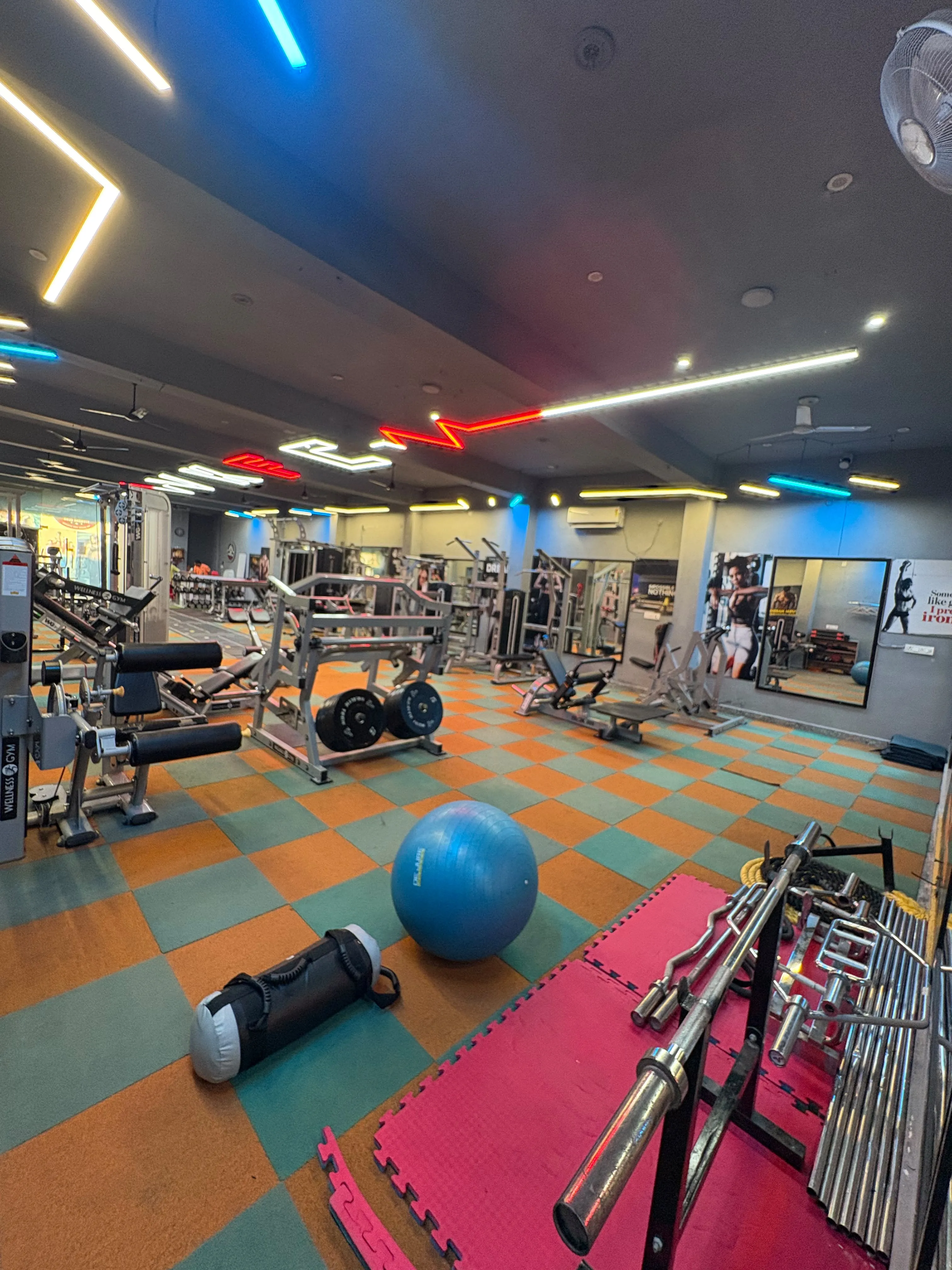 V K Fitness Club main floor