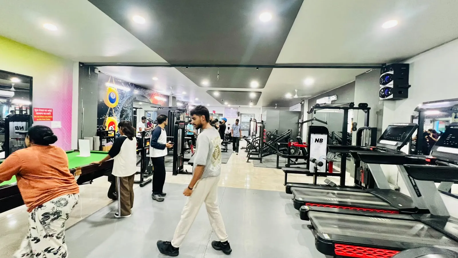 INDIAN FITNESS cardio deck