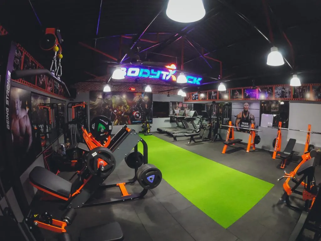 Bodytrack Gym Chembur changing rooms
