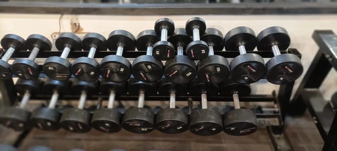 Muscle Fitness free weights