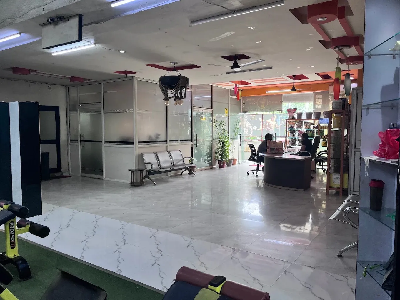 Hercules Gym and Aerobics cardio deck