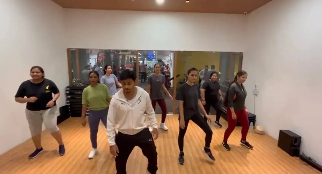 A Fit Nation India training zone